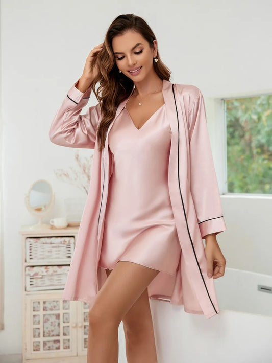 Night Robe With Belt & Sleep dress for woman